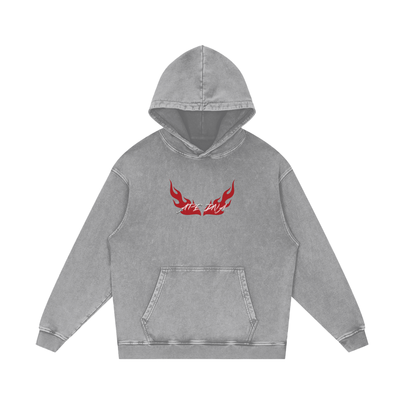 Ape Reaper Acid Wash Oversize Hoodie